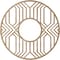 Ekena Millwork Empire Wood Fretwork Pierced Ceiling Medallion, Red Oak, 38"OD x 13 7/8"ID x 1/4"T CMWP38X38X0250EPRO - alternate 5